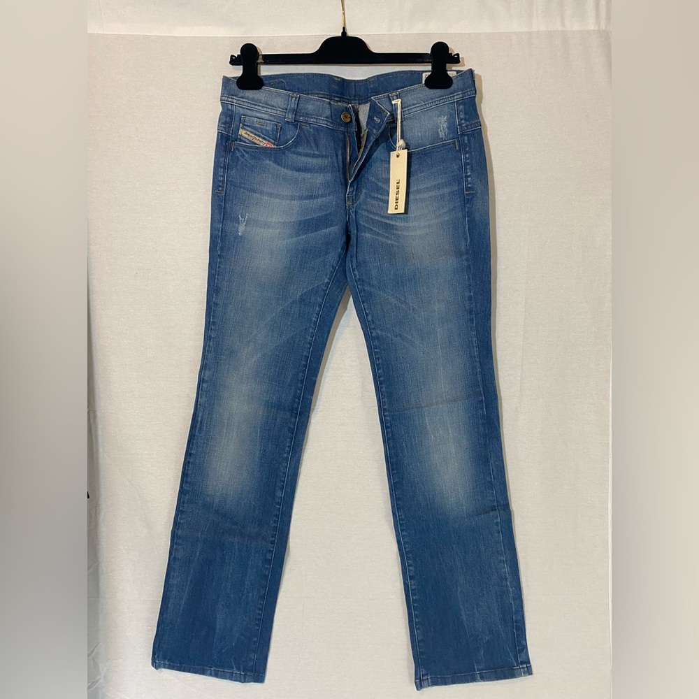 DIESEL - Soozy Straight leg denim pant